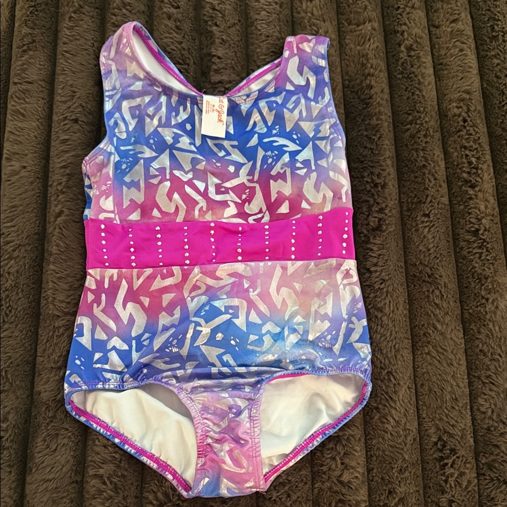 Cat & Jack Pink and Blue Kids Leotard